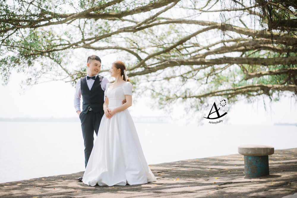 淡水個性婚紗,韓式婚紗,韓式新娘造型,韓式美人魚捲,新娘秘書,新秘推薦