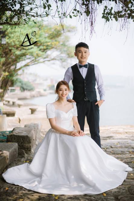 淡水個性婚紗,韓式婚紗,韓式新娘造型,韓式美人魚捲,新娘秘書,新秘推薦