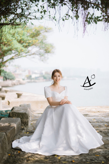 淡水個性婚紗,韓式婚紗,韓式新娘造型,韓式美人魚捲,新娘秘書,新秘推薦