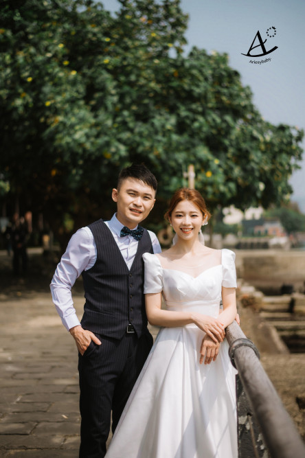 淡水個性婚紗,韓式婚紗,韓式新娘造型,韓式美人魚捲,新娘秘書,新秘推薦