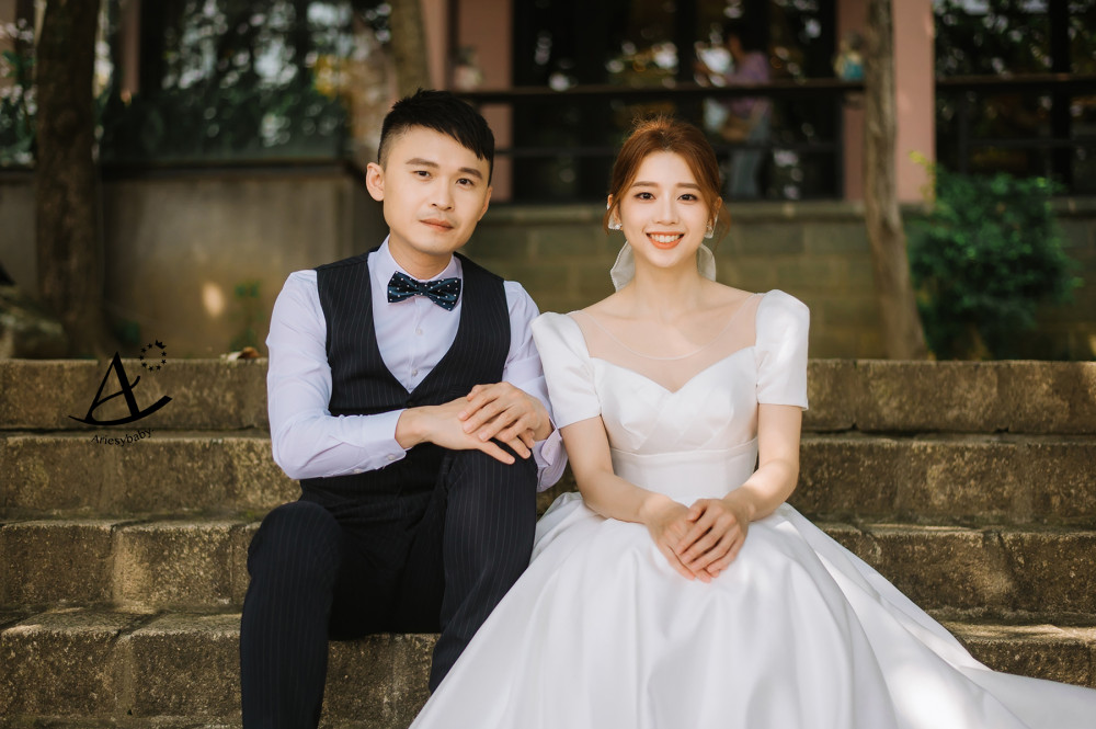 淡水個性婚紗,韓式婚紗,韓式新娘造型,韓式美人魚捲,新娘秘書,新秘推薦