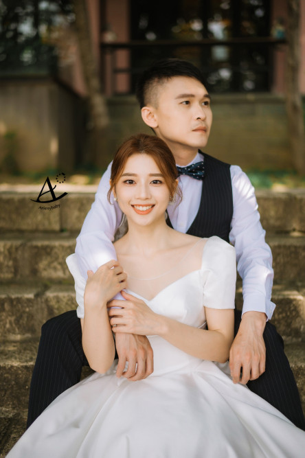 淡水個性婚紗,韓式婚紗,韓式新娘造型,韓式美人魚捲,新娘秘書,新秘推薦