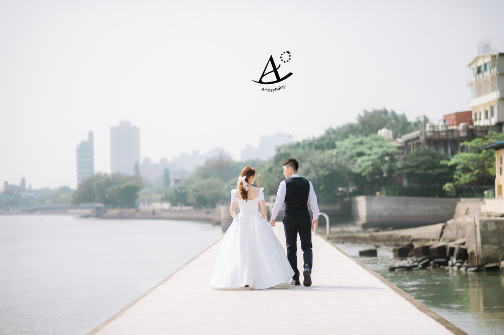 淡水個性婚紗,韓式婚紗,韓式新娘造型,韓式美人魚捲,新娘秘書,新秘推薦