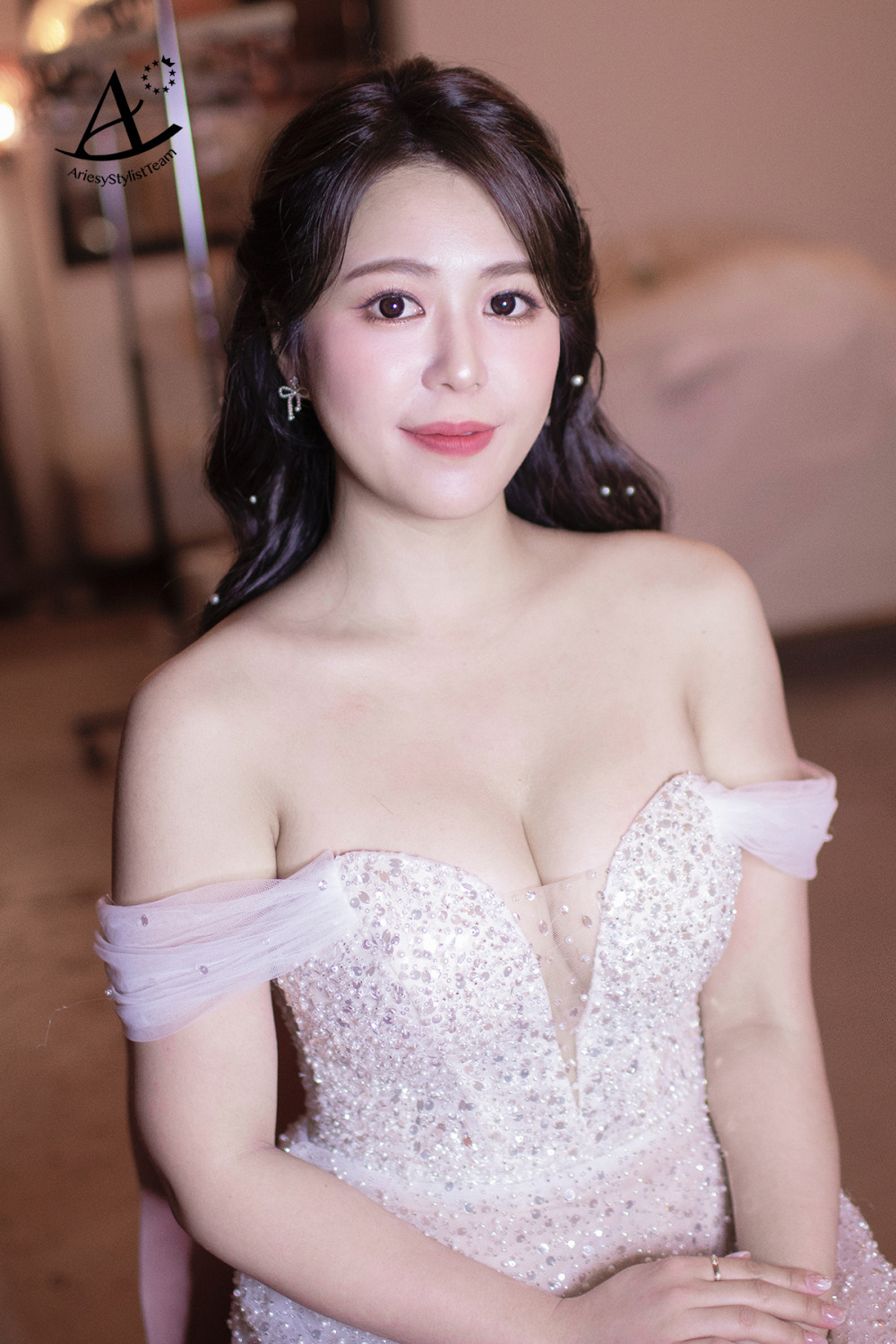陽明山仙境新娘造型,台北新秘,美式戶外婚禮,新秘推薦,新娘秘書,新娘白紗造型