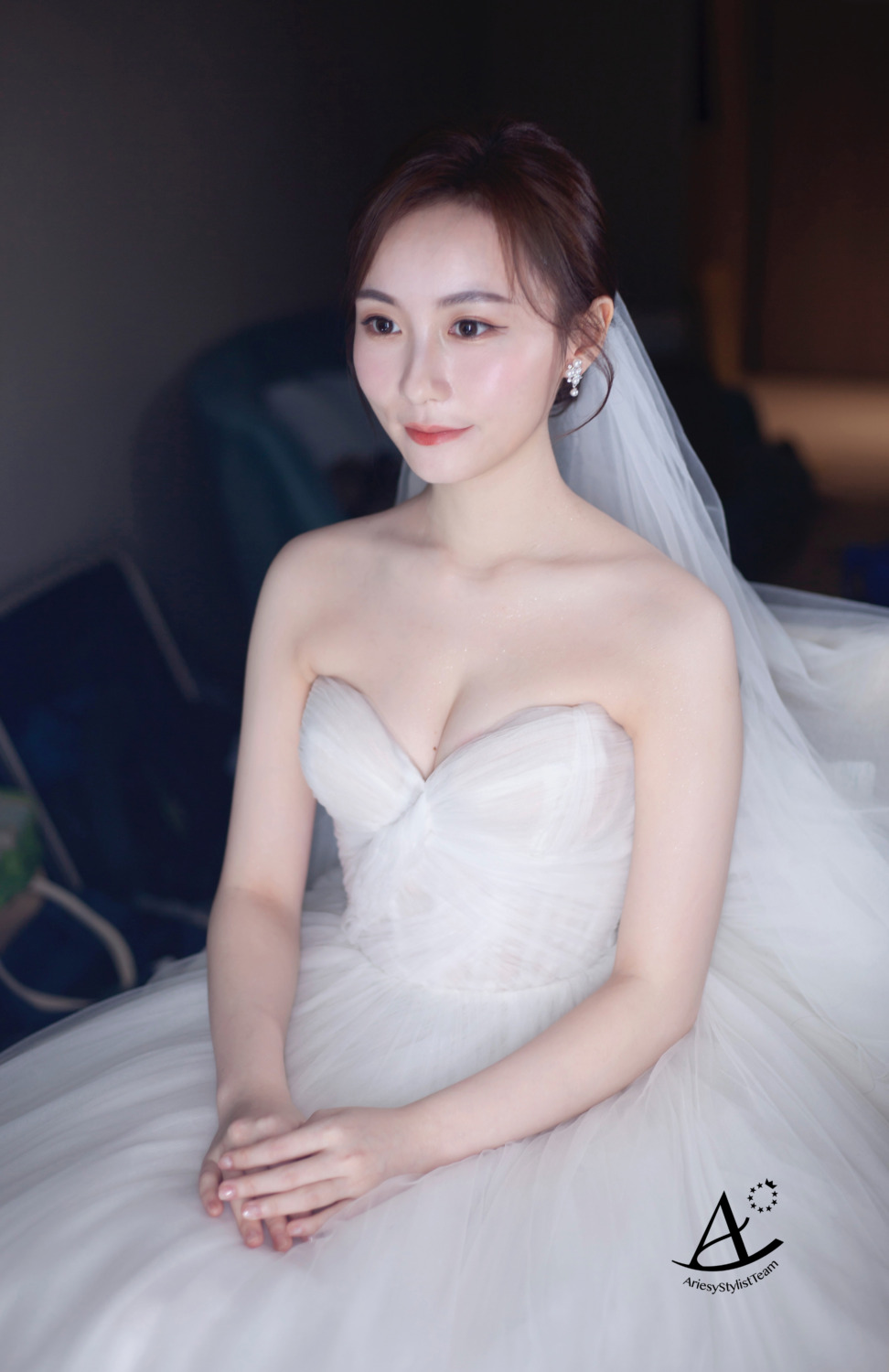 新娘秘書,白紗造型,新秘,新娘造型,韓風新娘,氣質簡約,名媛風