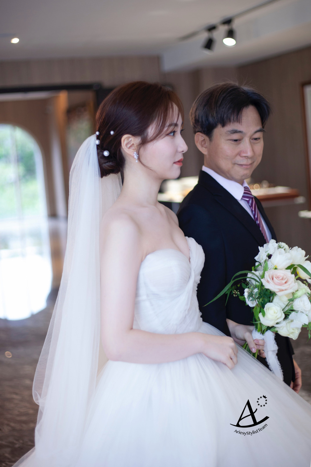 新娘秘書,白紗造型,新秘,新娘造型,韓風新娘,氣質簡約,名媛風