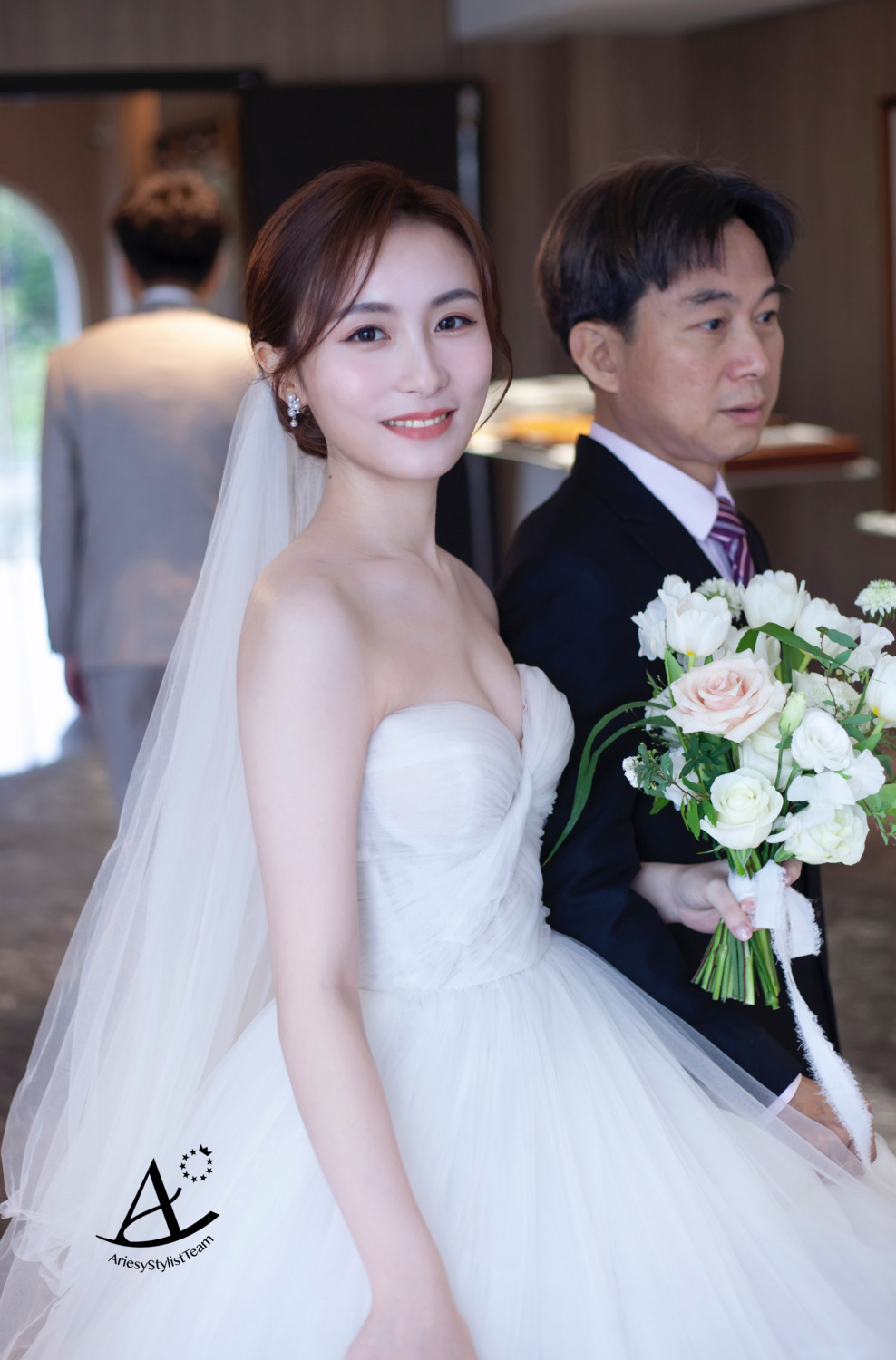 新娘秘書,白紗造型,新秘,新娘造型,韓風新娘,氣質簡約,名媛風