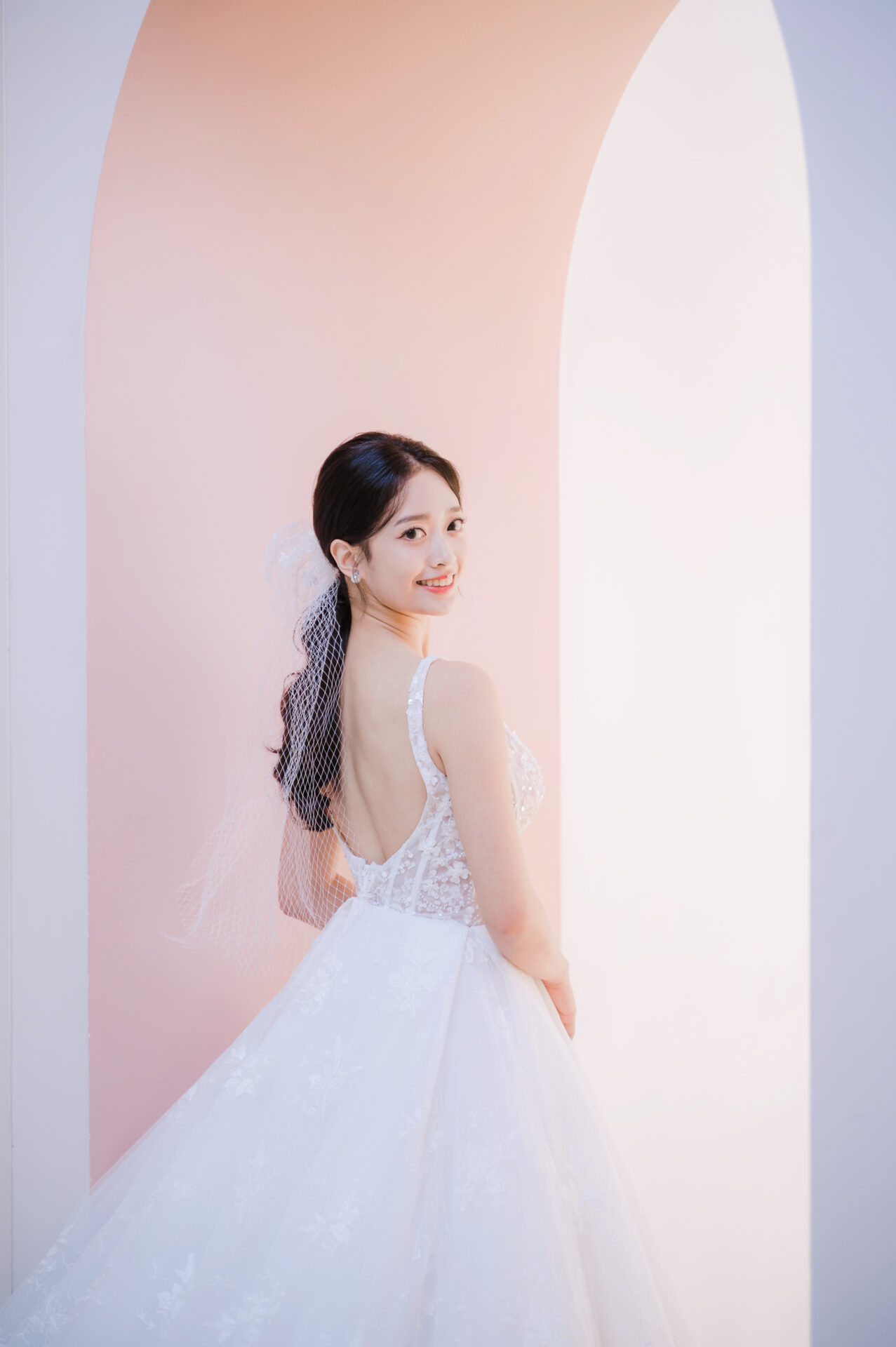 深V白紗,宴客白紗,長裙擺白紗,手工禮服,夢幻系白紗 